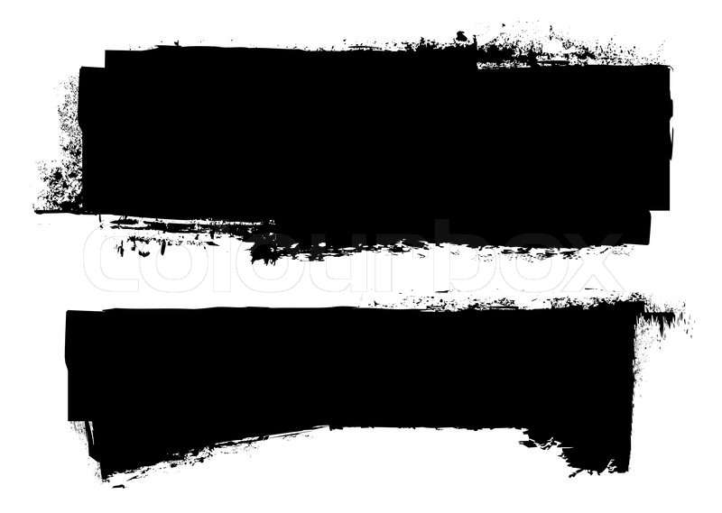 Black Grunge Ink Banner With Paint Stock Vector Colourbox 800x569 Black Grunge Ink Banner With Paint Stock Vector Colourbox