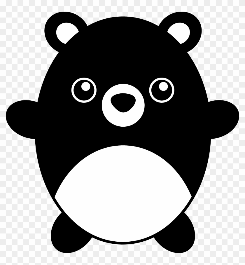 840x908 Black Bear Clipart Silhouette Logo