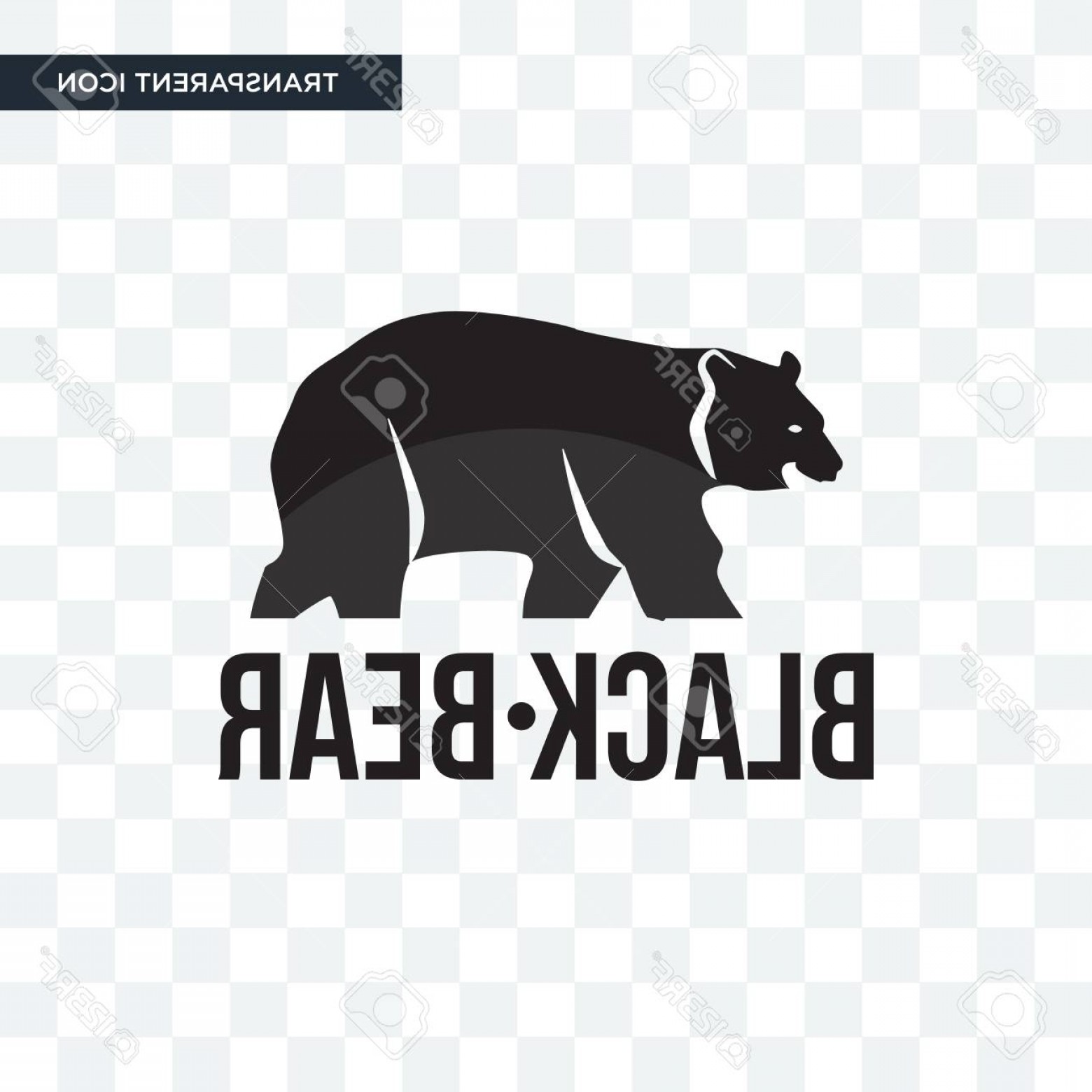 1560x1560 Black Bear Vector Cqrecords