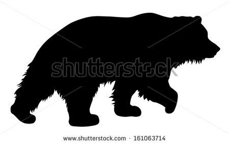 450x282 Grizzly Bear Silhouette Stock Photos, Royalty Free Images