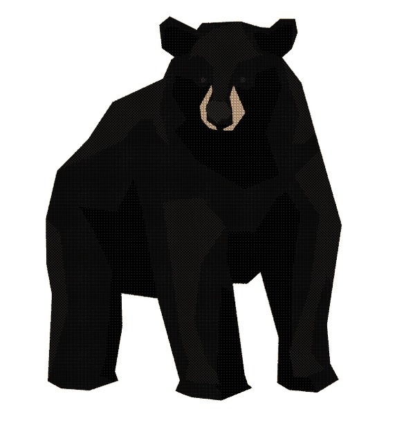 600x631 Best Illustration Black Bear Vector Gif Images On Designspiration