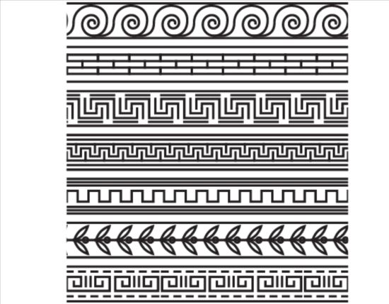 Black Simple Border Vector Set Free Download 550x429 Black Simple Border Vector Set Free Download