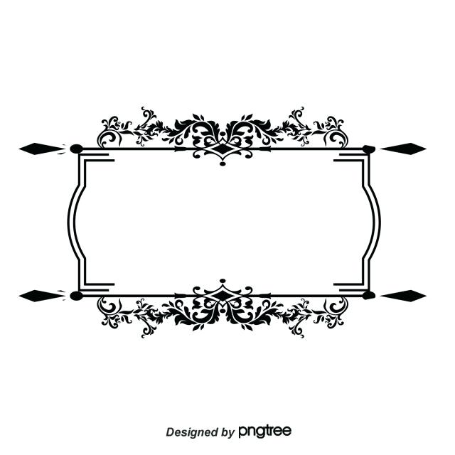 Black Picture Frame Border 640x640 Black Picture Frame Border