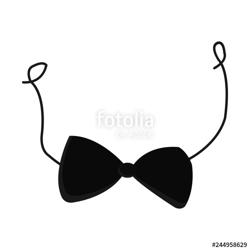 Black Bow Tie Vector Illustration Traditional Elegant Bow Tie 500x500 Black Bow Tie Vector Illustration Traditional Elegant Bow Tie