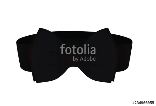 Black Bow Tie Vector Illustration Stock Image And Royalty Free 500x339 Black Bow Tie Vector Illustration Stock Image And Royalty Free