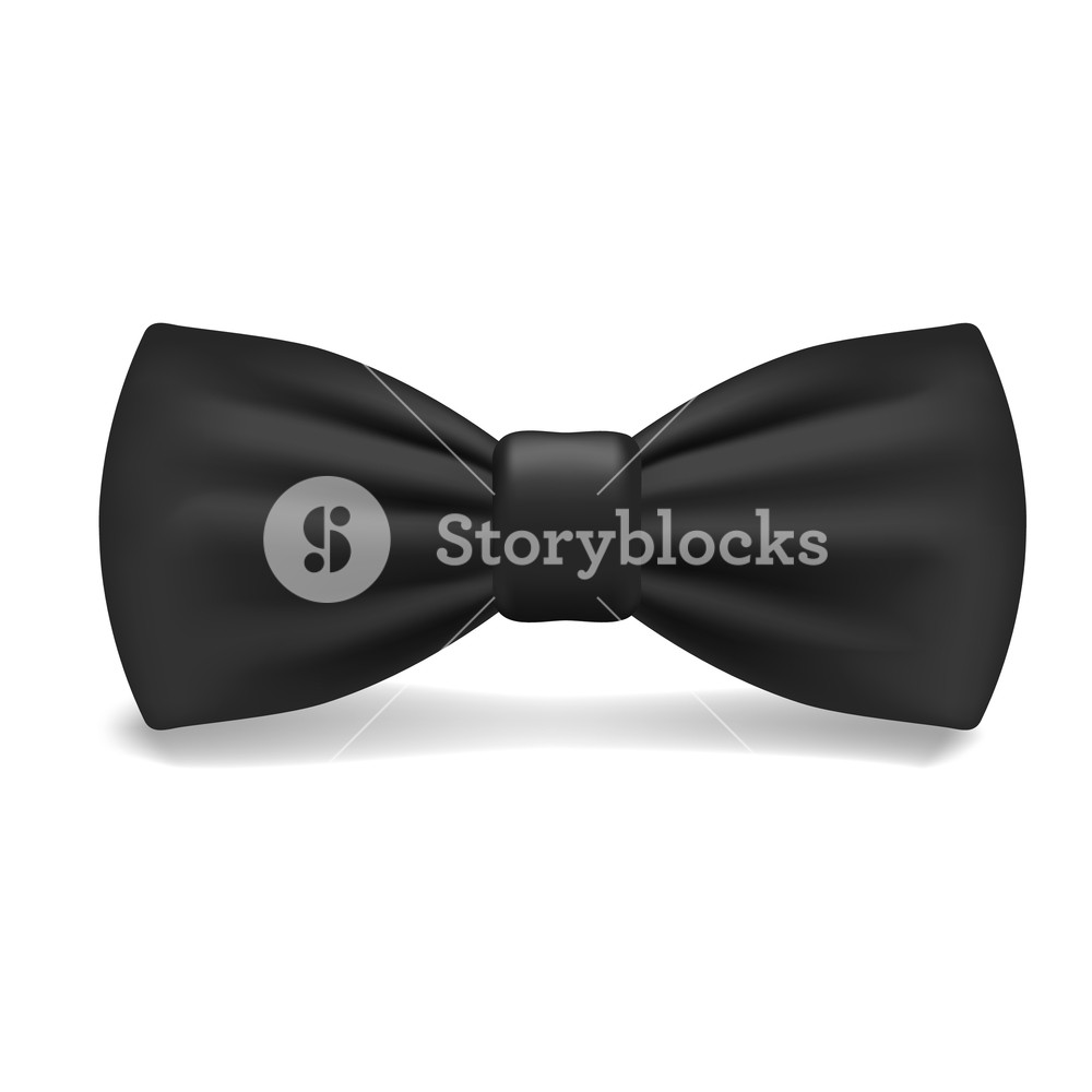 Black Bowtie Icon Realistic Illustration Of Black Bowtie Vector 1000x1000 Black Bowtie Icon Realistic Illustration Of Black Bowtie Vector