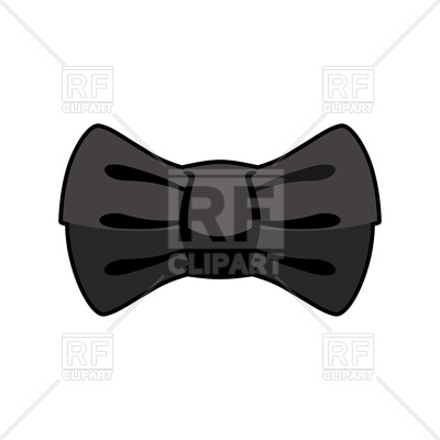 400x400 Black Bow Tie Vector Image Of Signs, Symbols, Maps Maryvalery