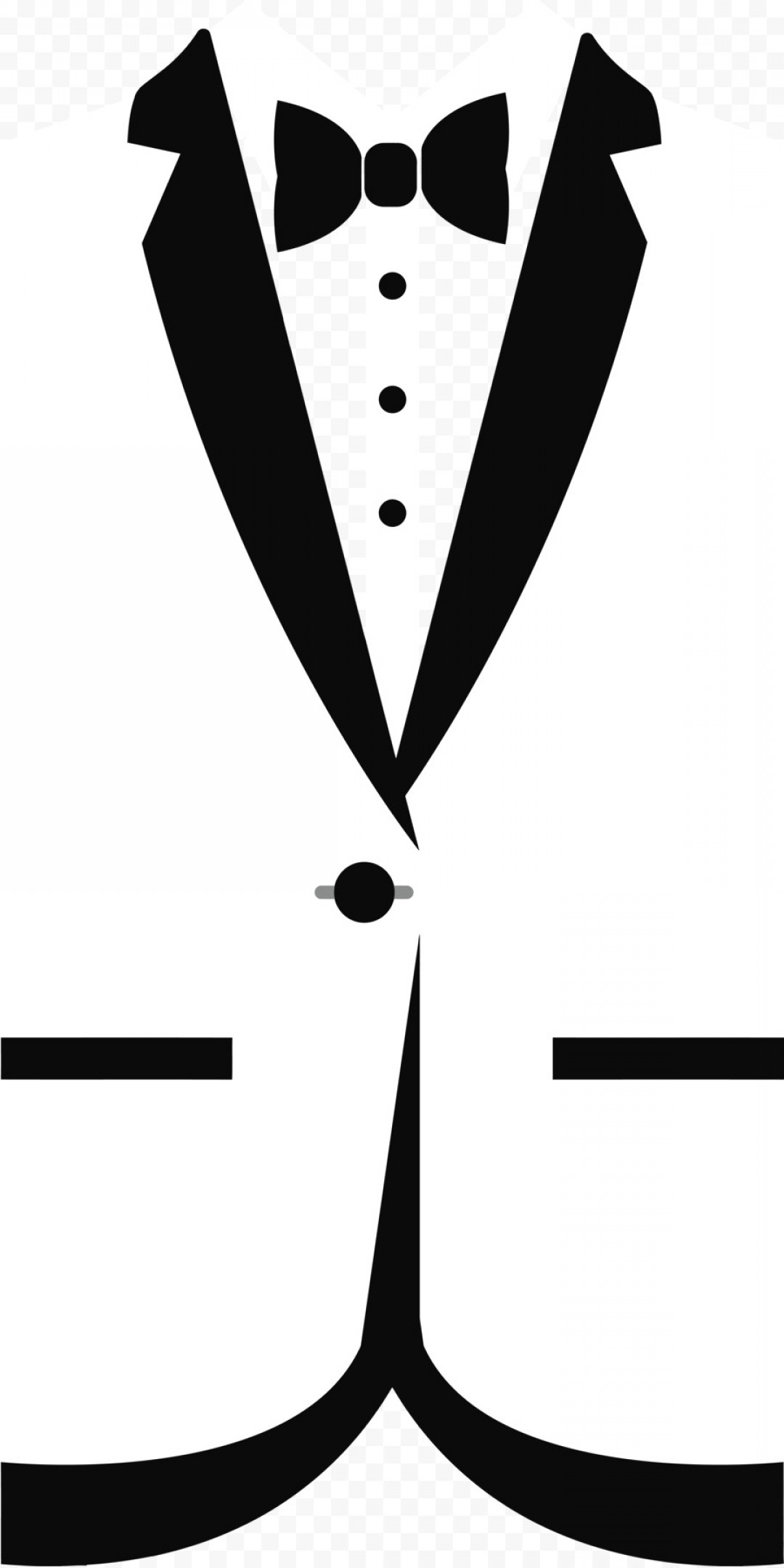 1080x2160 Vector Black Bow Tie Line Icon Illustration On White Extraordinary