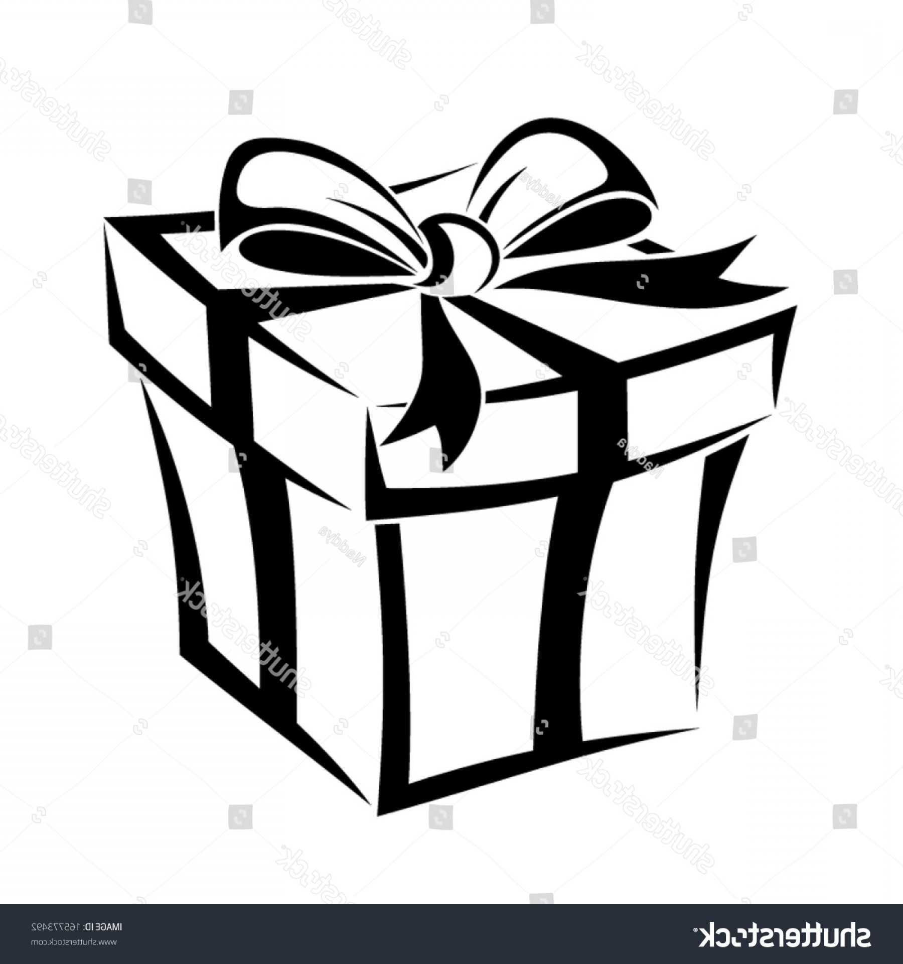 Gift Box Vector Black Silhouette Catchsplace 1800x1920 Gift Box Vector Black Silhouette Catchsplace