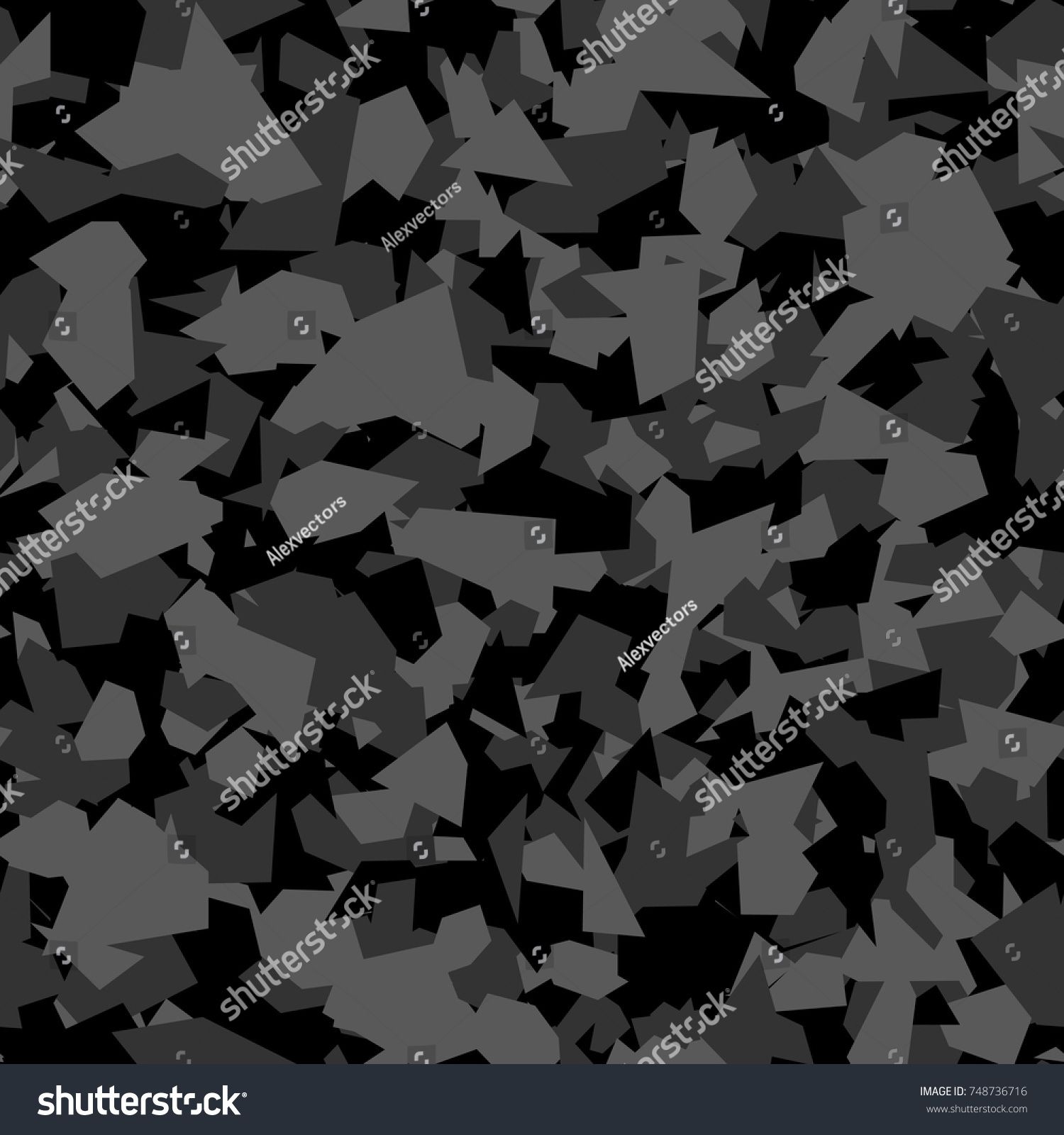 1500x1600 Camouflage Seamless Pattern Vector Geometric Camo Background