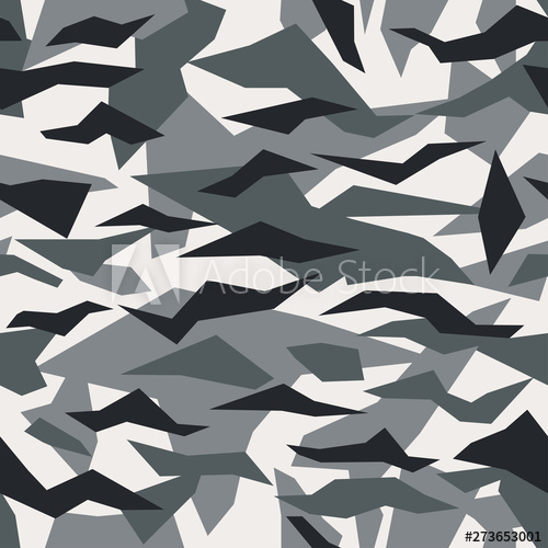 500x500 Debris Camouflage Seamless Pattern Background Camo Black And Gray