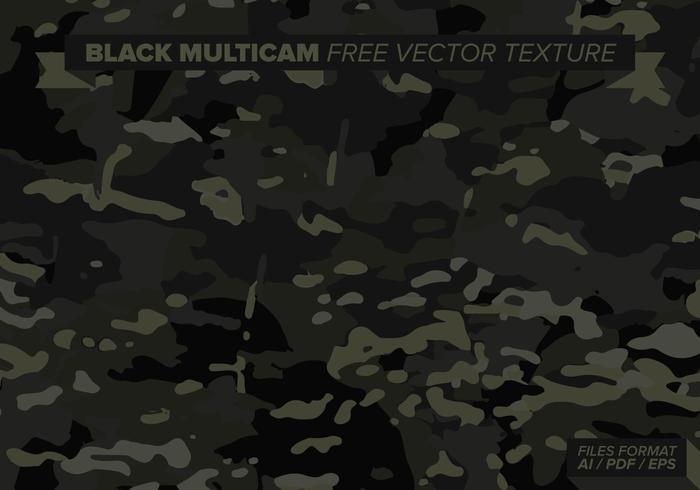 700x490 Black Multicam Free Vector Texture