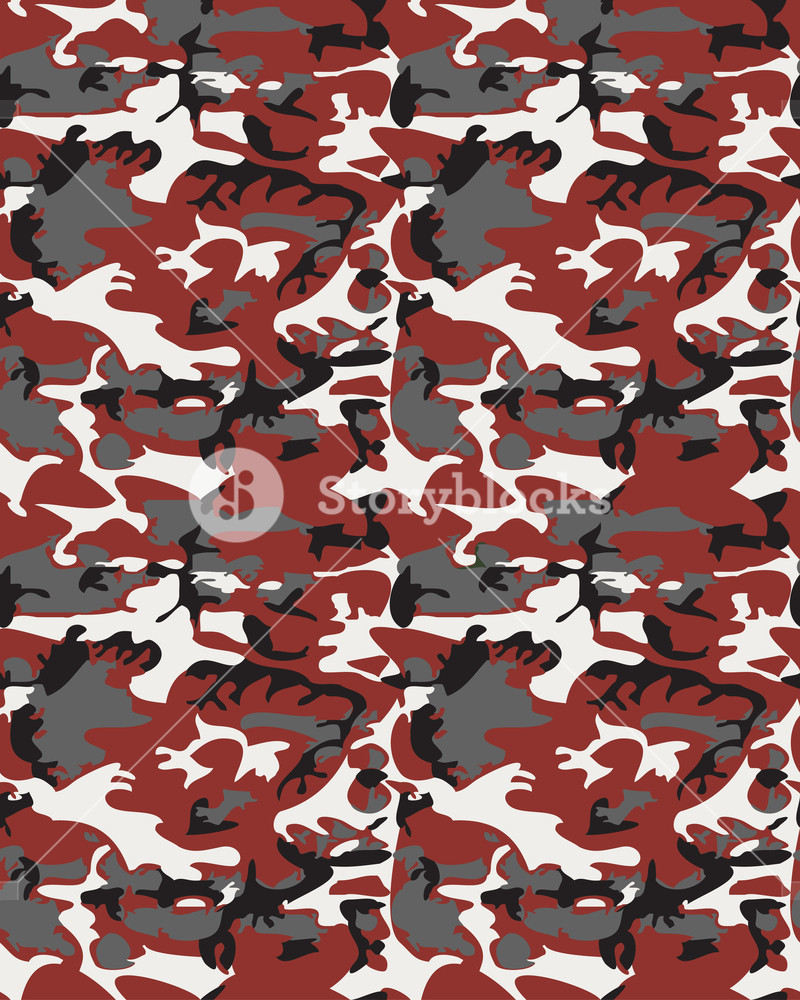 800x1000 Camouflage Pattern Background Seamless Vector Illustration