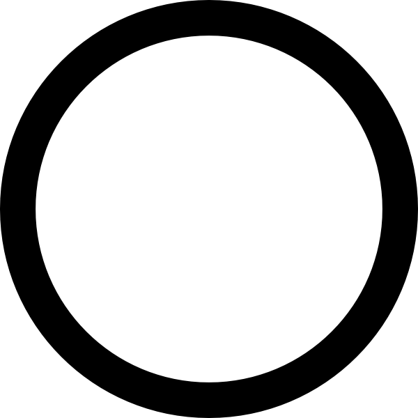 Black Circle Vector