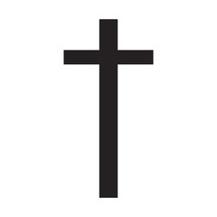 240x240 Print Vector Illustration Shaped Cross On A White Background