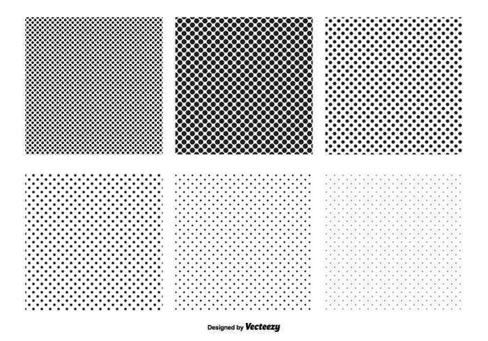 700x490 Dots Free Vector Art
