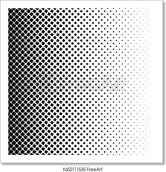 561x581 Free Art Print Of Halftone Square Dot Vector Texture Halftone