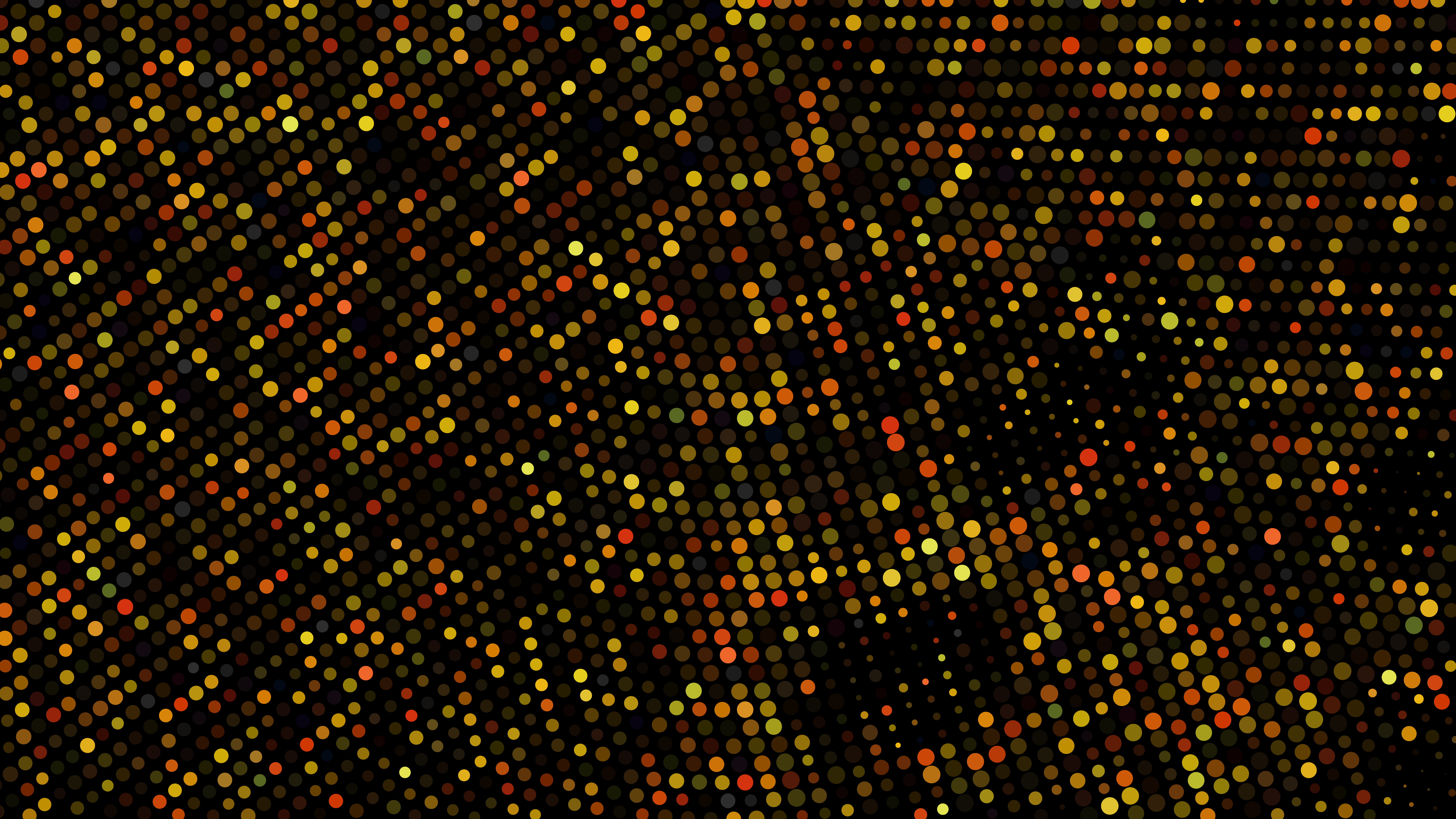 8000x4500 Orange And Black Dot Background Vector Graphic