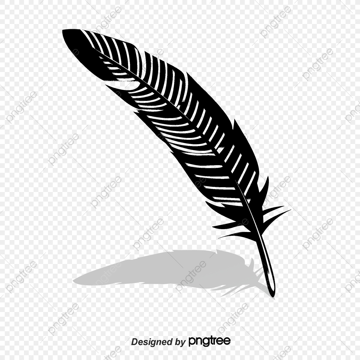 Black Feather Vector at Vectorified.com | Collection of Black Feather ...