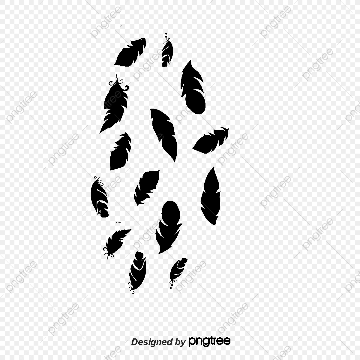 Black Feather Vector at Vectorified.com | Collection of Black Feather