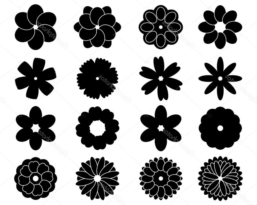 Black Flower Vector at Vectorified com Collection of Black Flower