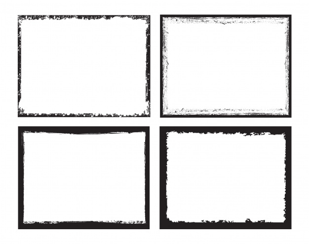 626x495 Black Frames Collection Vector Premium Download
