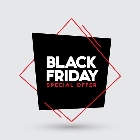 490x490 Black Friday Sale Vector Illustration