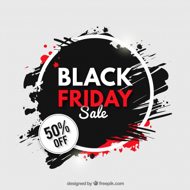 626x626 Grunge Background Of Black Friday Sales Vector Free Download