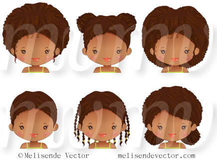 Black Little Girl Hairstyles Illustration, Black Little Girl 435x323 Black Little Girl Hairstyles Illustration, Black Little Girl