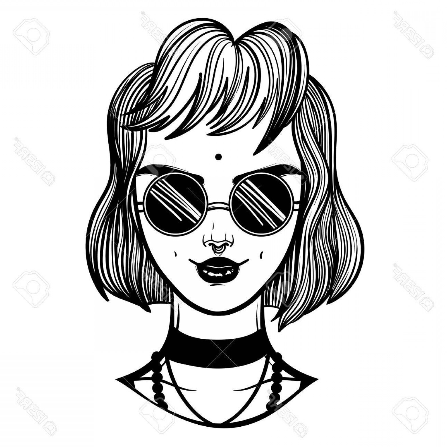 Drawings Of Girls Vector Art Sarahgardan 1560x1560 Drawings Of Girls Vector Art Sarahgardan