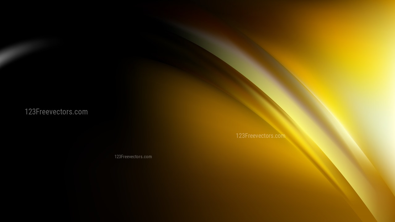 Black Gold Background Vector