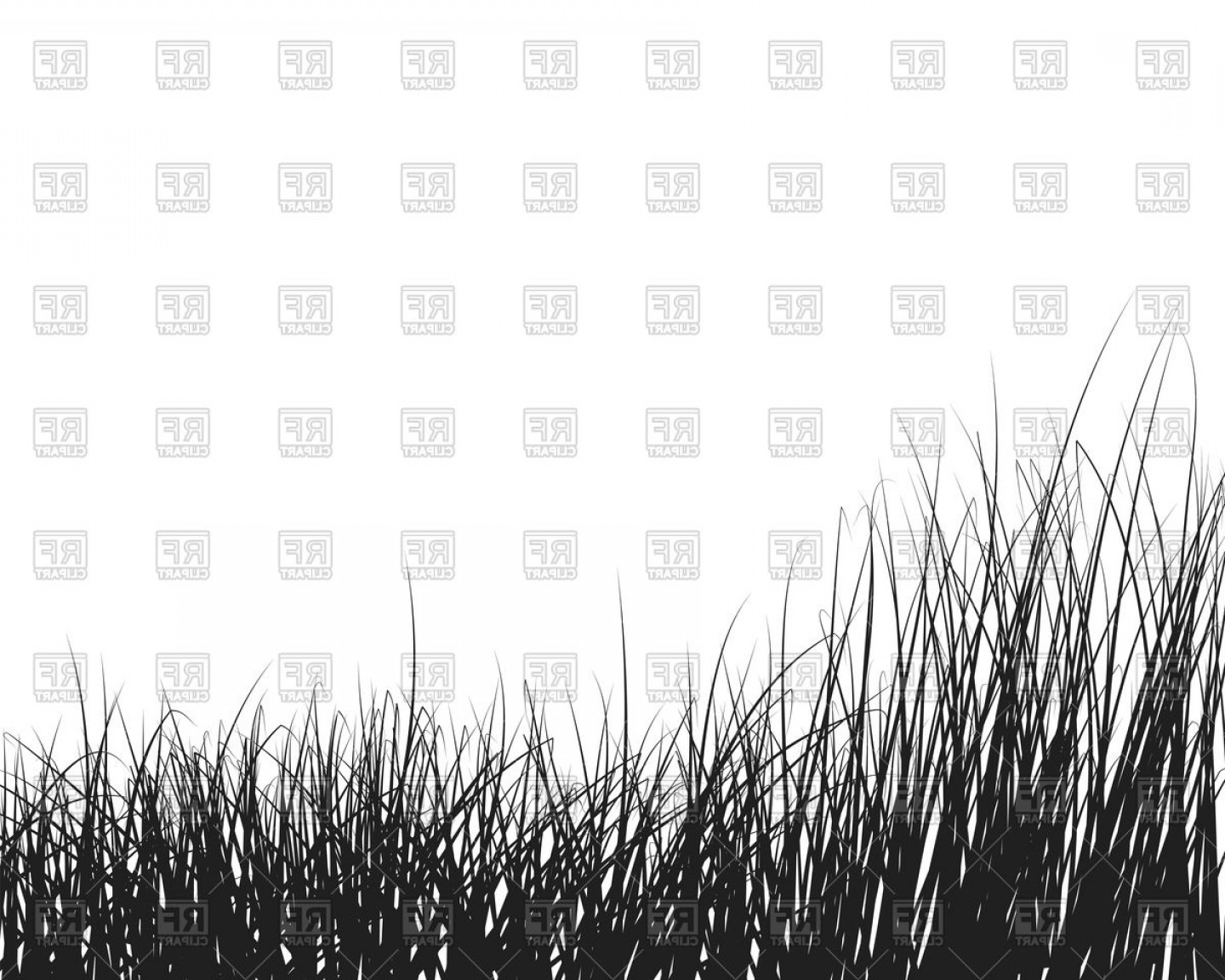 1440x1152 Black Grass Background Vector Clipart Cqrecords