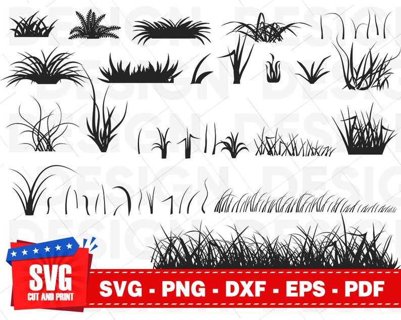 794x635 Grass Grass Clipart Grass Silhouette Grass Vector Etsy
