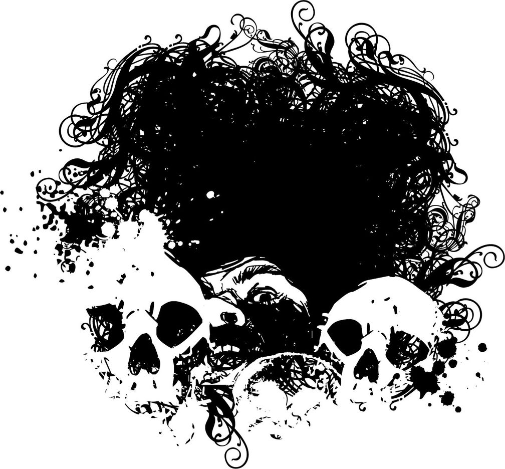 1008x936 Fear Grunge Vector Illustration Freevectors
