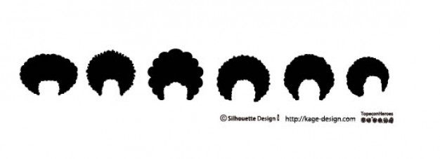Afro Hair Vector Free Download 626x227 Afro Hair Vector Free Download