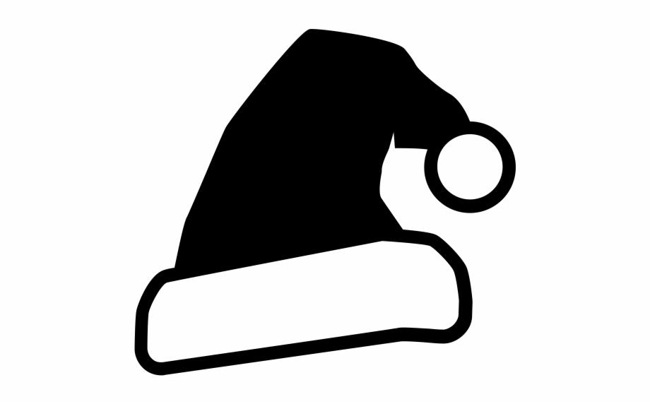 920x572 Christmas Hat Vector Black And White Free Png Images Clipart