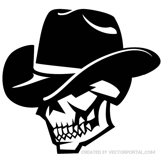 660x660 Skull With Hat Image Free Vector Free Vectors Ui Download