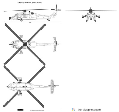 Sikorsky Mh Black Hawk Vector Drawing 400x375 Sikorsky Mh Black Hawk Vector Drawing