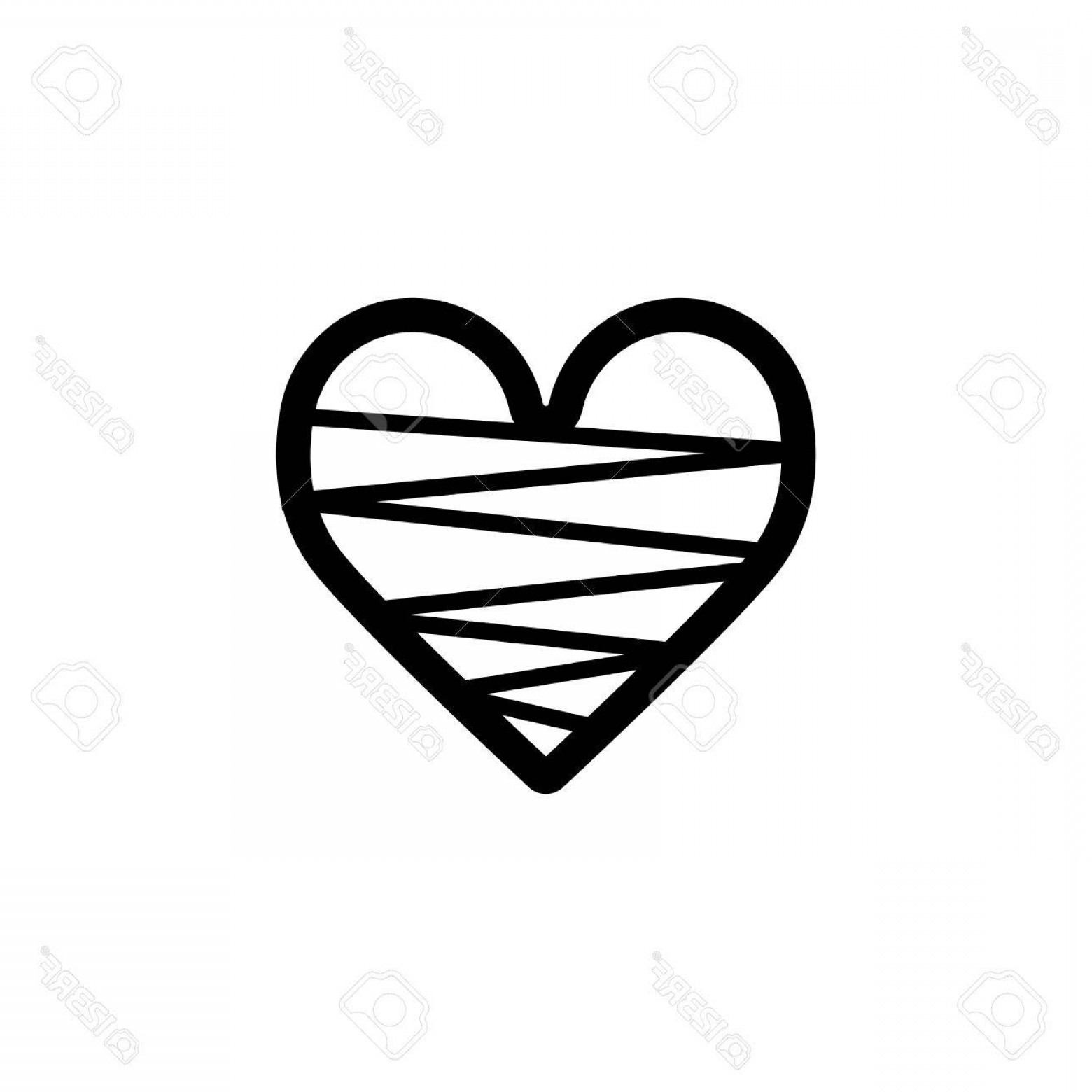 1560x1560 Photostock Vector Heart Vector Icon Black And White Love