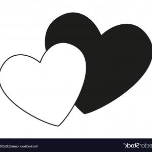 300x300 Black Heart Icon On White Background Black Heart Vector Newwaysys