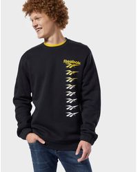 200x250 Reebok Synthetic Vector Zip Hoodie In Black