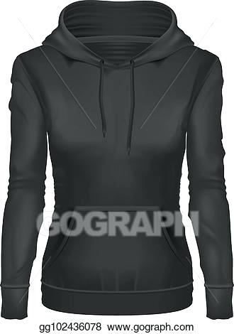 330x470 White Hoodie Template Unisex Hoodie Template Sweatshirt Vector