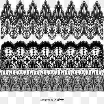 360x360 Black Lace Png, Vector, And Clipart With Transparent