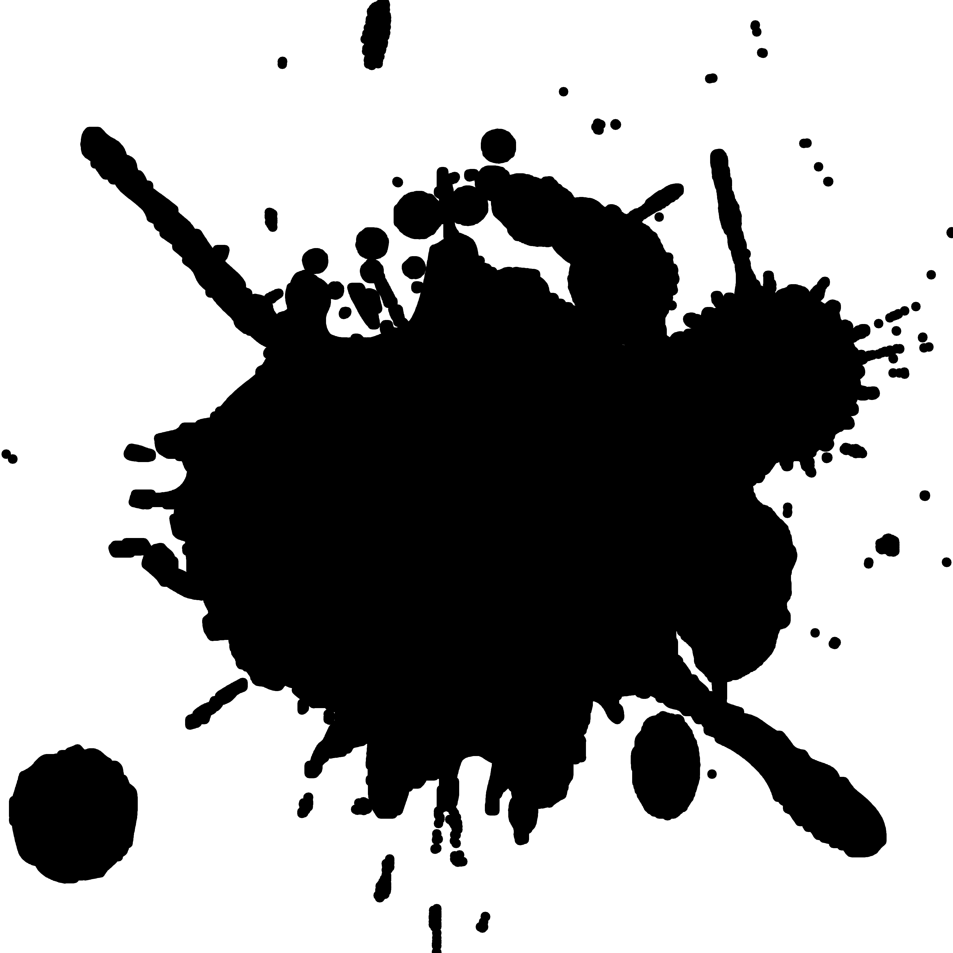 Black Paint Splatter Vector Clipart 3300x3300 Black Paint Splatter Vector Clipart