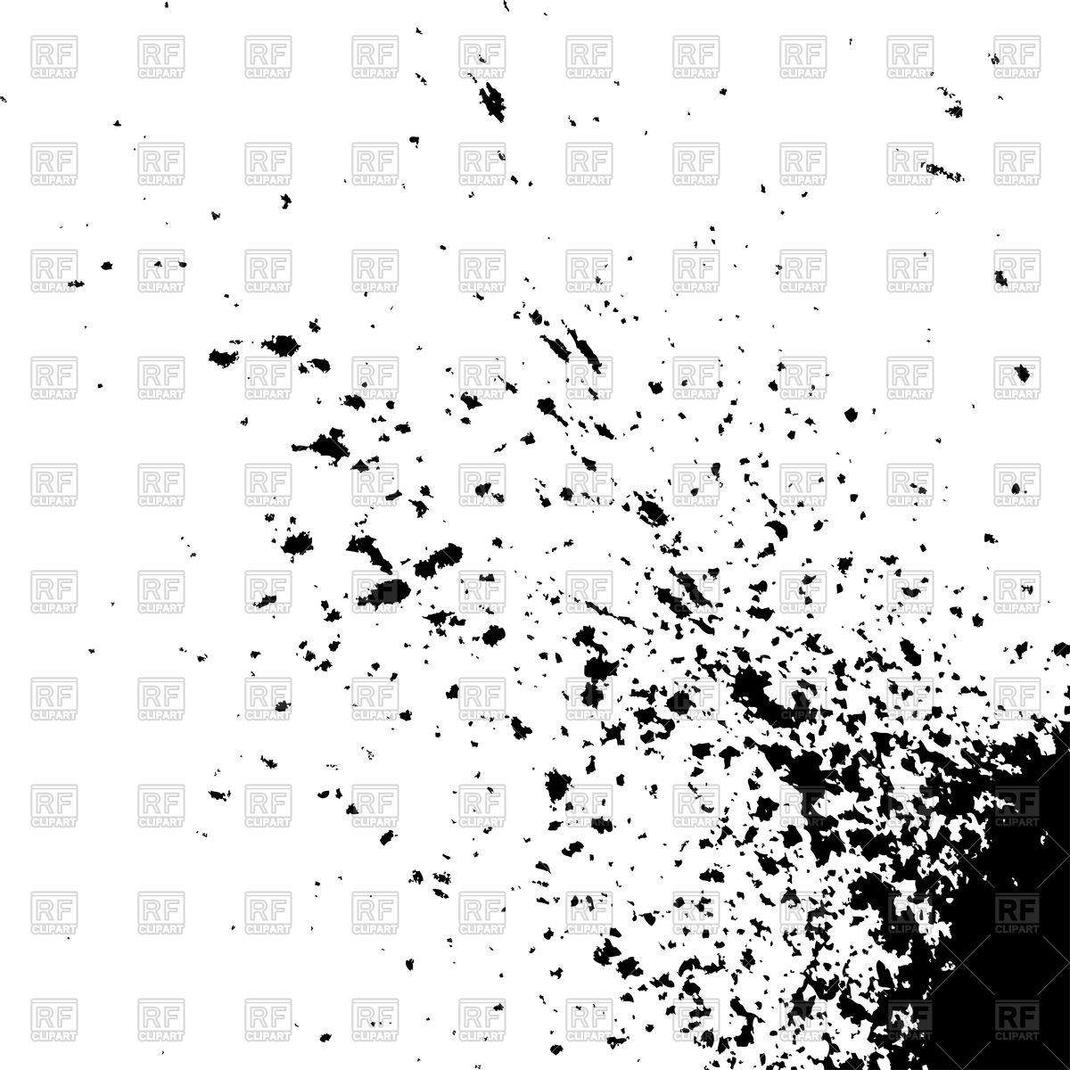 Black Paint Splatter Vector at Vectorified.com | Collection of Black ...