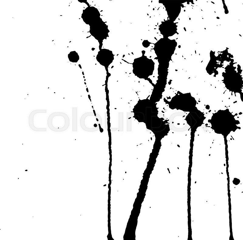Black Ink Splash Paint Splatter Stock Vector Colourbox 800x791 Black Ink Splash Paint Splatter Stock Vector Colourbox