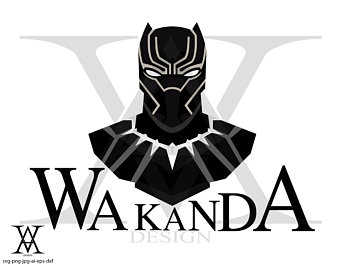 340x270 Black Panther Logo Etsy