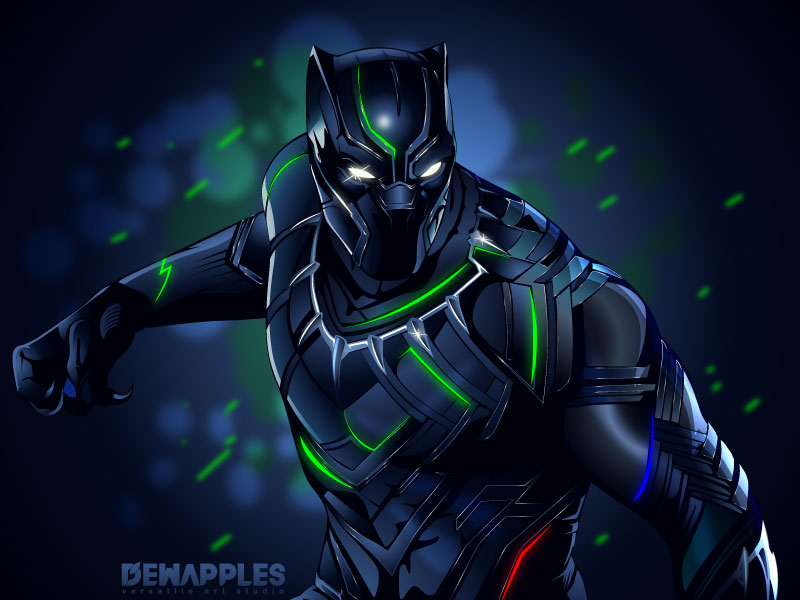 Black Panther Marvel Vector at Vectorified.com | Collection of Black