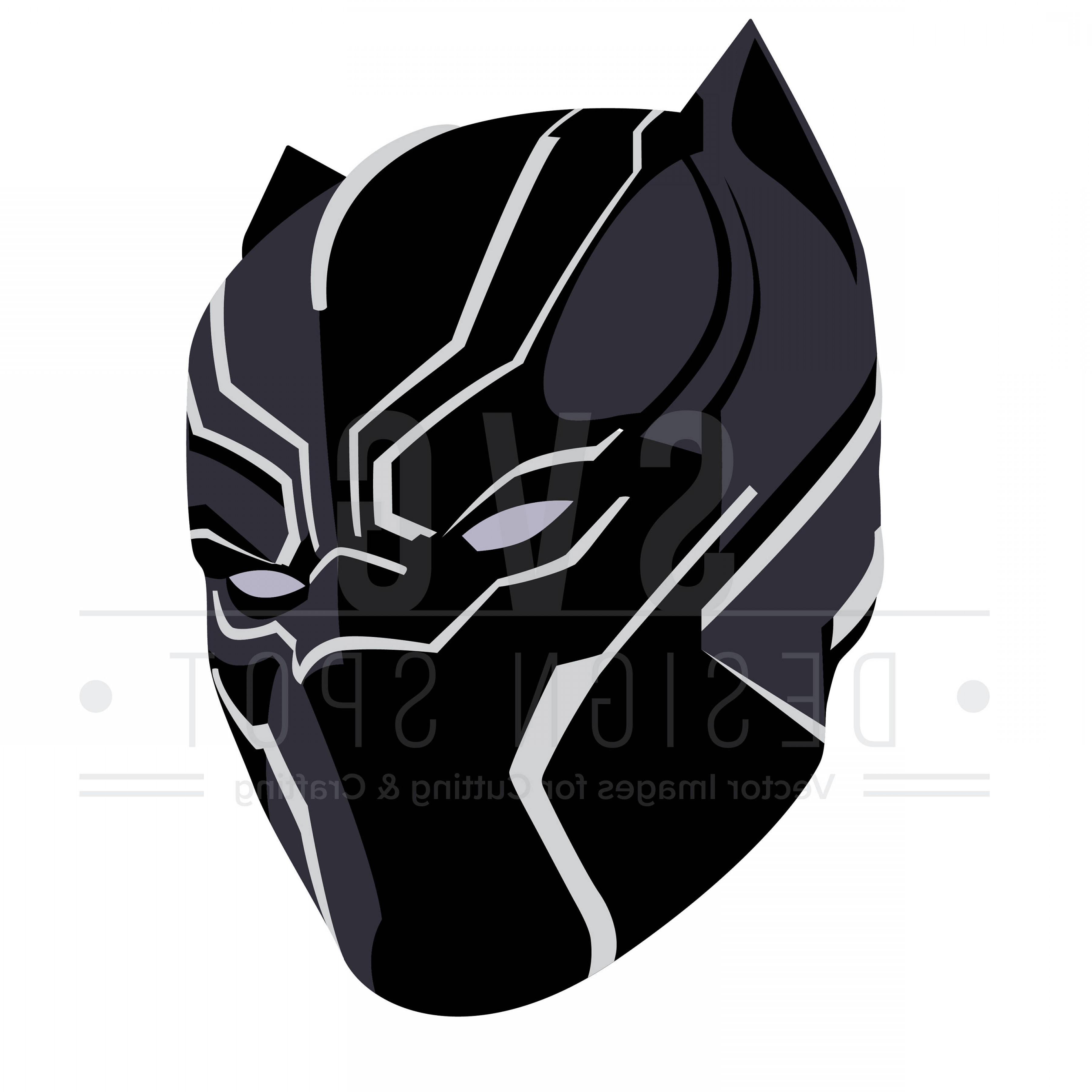 Black Panther Mask Vector at Vectorified.com | Collection of Black ...