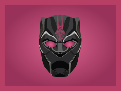 400x300 Black Panther Mask